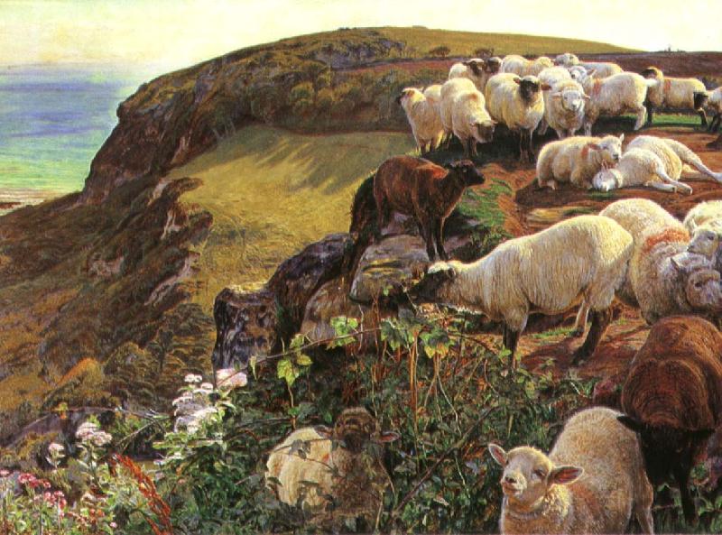 William Holman Hunt Our English Coasts